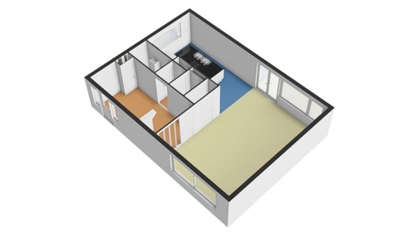 Floorplan - Melkwegsingel 1, 3331 TG Zwijndrecht